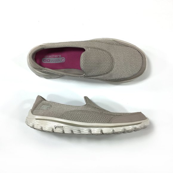 skechers go walk 2 womens brown